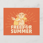 HARRY POTTER™ | Dobby Free für den Sommer Postkarte (Vorderseite)
