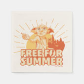 HARRY POTTER™ | Dobby Free für den Sommer Serviette (Vorderseite)