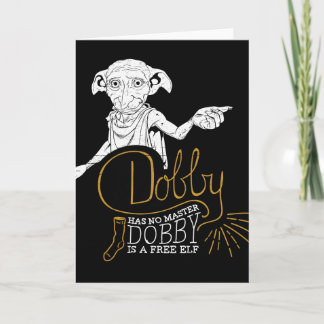 Harry Potter | Dobby Has No Master Karte