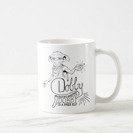 Harry Potter | Dobby hat keinen Master Kaffeetasse (Rechts)