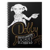 Harry Potter | Dobby hat keinen Master Notizblock (Vorderseite)