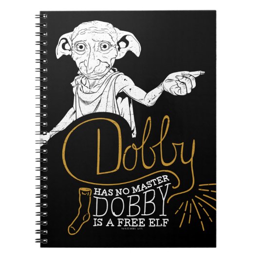 Harry Potter | Dobby hat keinen Master Notizblock (Vorderseite)