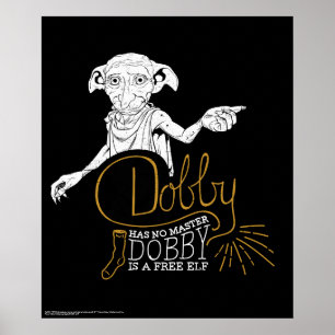 Harry Potter   Dobby hat keinen Master Poster