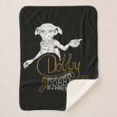 Harry Potter | Dobby hat keinen Master Sherpadecke (Vorderseite)