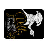 Harry Potter | Dobby Hat Keinen Meister Magnet (Horizontal)