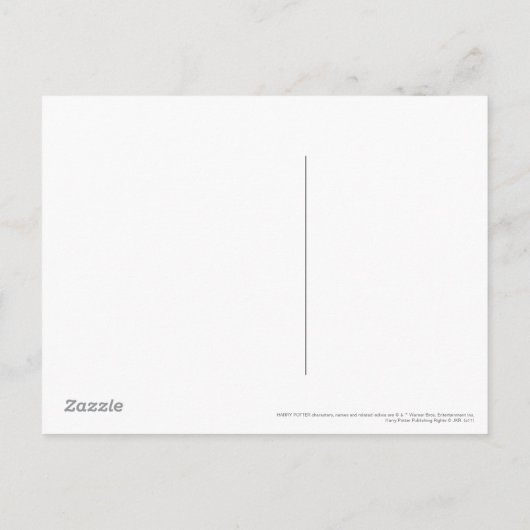 Harry Potter | Dobby ist kostenlos Postkarte (Rückseite)