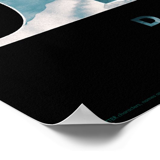 Harry Potter | Dobby-Zeichen Wasserfarbe Poster (Ecke)