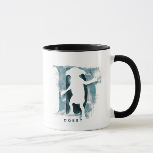 Harry Potter | Dobby-Zeichen Wasserfarbe Tasse (Rechts)