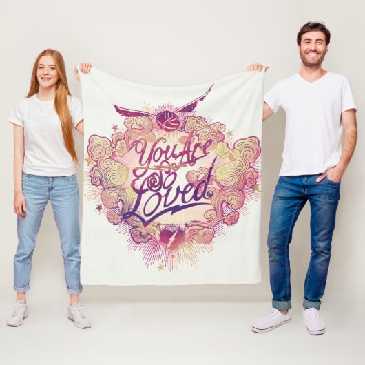 Harry Potter | Du bist so geliebt Fleecedecke (Beispiel)