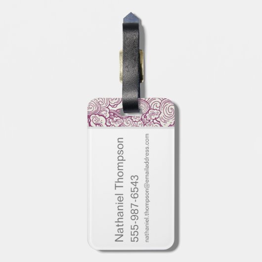 Harry Potter | Du bist so geliebt Gepäckanhänger (Rückseite vertikal)