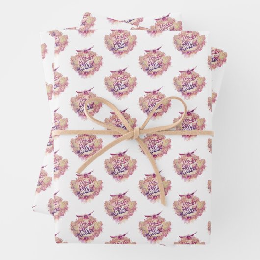 Harry Potter | Du bist so geliebt Geschenkpapier Set (Beispiel)