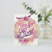 Harry Potter | Du bist so geliebt Postkarte (Stehend Vorderseite)