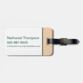 HARRY POTTER™ Dueling Club Graphic Gepäckanhänger (Rückseite horizontal)