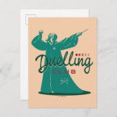 HARRY POTTER™ Dueling Club Graphic Postkarte (Vorne/Hinten)
