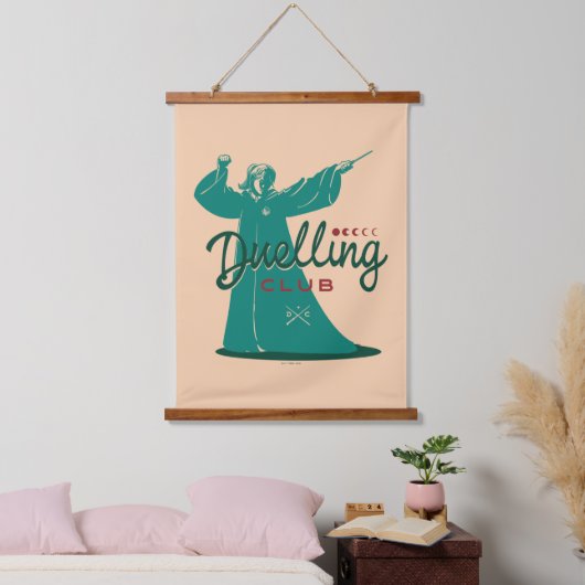 HARRY POTTER™ Dueling Club Graphic Wandteppich Mit Holzrahmen (Schlafzimmer)