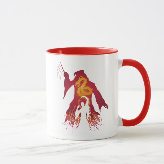 Harry Potter | Dumbledore-Silhouette Tasse (Rechts)