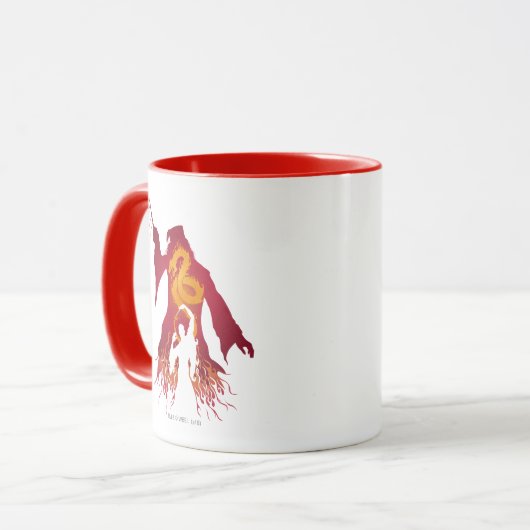 Harry Potter | Dumbledore-Silhouette Tasse (Vorderseite Links)