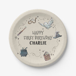 Harry Potter erster Geburtstag Pappteller