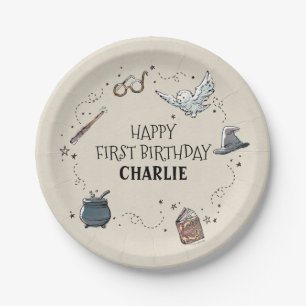 Harry Potter erster Geburtstag Pappteller