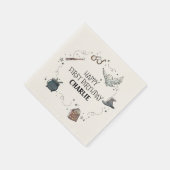 Harry Potter Erster Geburtstag Serviette (Ecke)