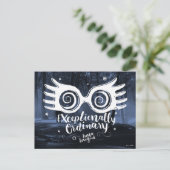Harry Potter | Exceptionally Ordinary Postkarte (Stehend Vorderseite)