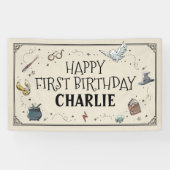 Harry Potter First Birthday Banner (Horizontal)