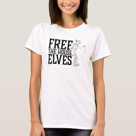 Harry Potter | Frei die Elfen des Hauses T-Shirt (Vorderseite)