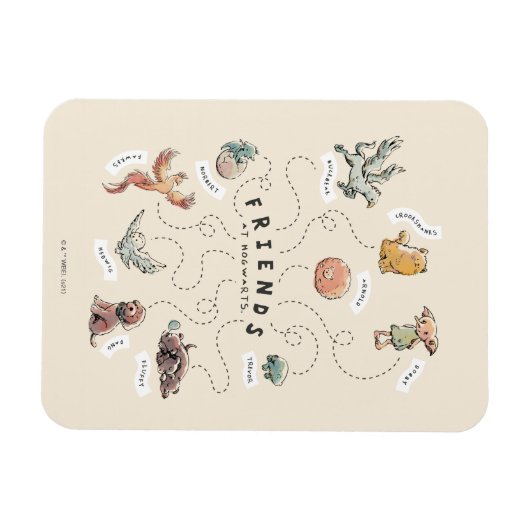 HARRY POTTER™ | Freunde von Hogwarts Magnet (Horizontal)