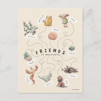 HARRY POTTER™ | Freunde von Hogwarts Postkarte