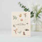 HARRY POTTER™ | Freunde von Hogwarts Postkarte (Stehend Vorderseite)