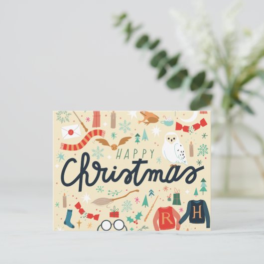 Harry Potter | Frohe Weihnachten mit festlichen Ik (Stehend Vorderseite)