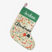 Harry Potter | Frohe Weihnachten mit festlichen Ik Kleiner Weihnachtsstrumpf (Vorderansicht (hängend))