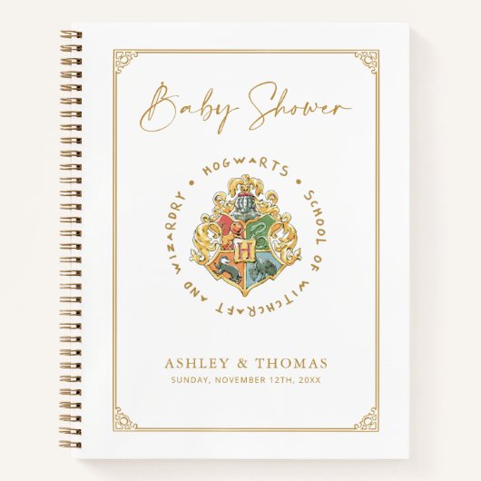 Harry Potter | Gästeliste für Babyduschen Notizblock (Vorderseite)