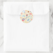 HARRY POTTER™ Geburtstagsfeier-Muster Runder Aufkleber (Tasche)