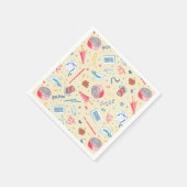 HARRY POTTER™ Geburtstagsfeier-Muster Serviette (Ecke)