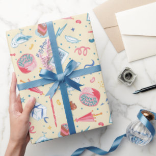 HARRY POTTER™ Geburtstagsfeiermuster Geschenkpapier