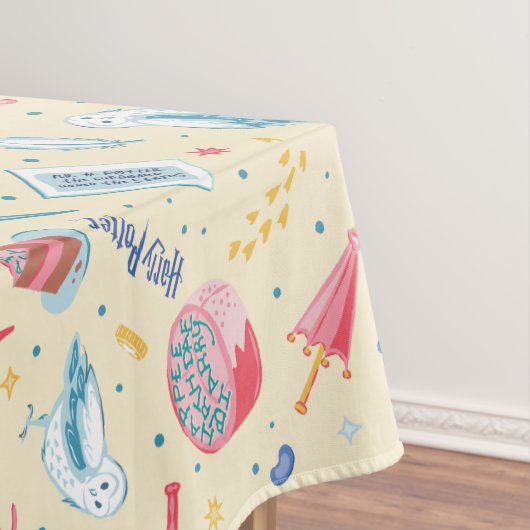 HARRY POTTER™ Geburtstagsfeiermuster Tischdecke (Beispiel)