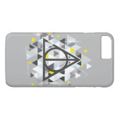 Harry Potter Geometric | Deathly Hallows Symbol Case-Mate iPhone Hülle (Rückseite (Horizontal))