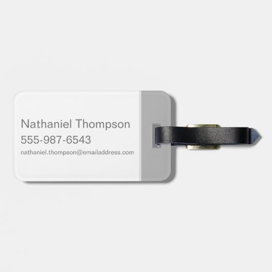 Harry Potter Geometric | Deathly Hallows Symbol Gepäckanhänger (Rückseite horizontal)