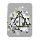 Harry Potter Geometric | Deathly Hallows Symbol Magnet (Vertikal)