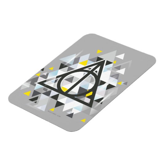 Harry Potter Geometric | Deathly Hallows Symbol Magnet (Linke Seite)