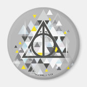 Harry Potter Geometric | Deathly Hallows Symbol Magnet (Vorne)