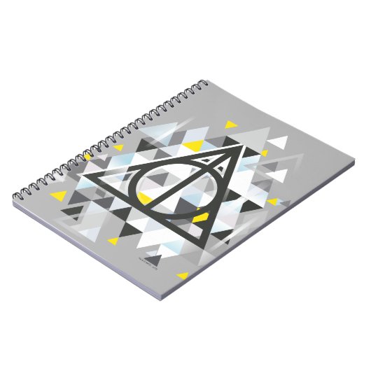 Harry Potter Geometric | Deathly Hallows Symbol Notizblock (Linke Seite)