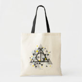 Harry Potter Geometric | Deathly Hallows Symbol Tragetasche (Vorne)
