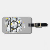 Harry Potter | Geometrisches Symbol der Todesrelik Gepäckanhänger (Vorderseite horizontal)