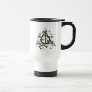 Harry Potter   Geometrisches Symbol der Todesrelik Reisebecher
