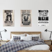 HARRY POTTER™ Gewollt Bilderwand Sets (Schlafzimmer)