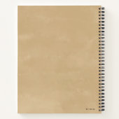 Harry Potter | Gläser und Quill Zeichnend Notizblock (Rückseite)