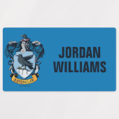 Harry Potter | Gothic Ravenclaw Wappen Etiketten (Design 1)