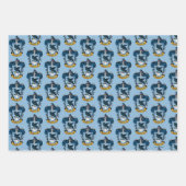 Harry Potter | Gothic Ravenclaw Wappen Geschenkpapier Set (Vorderseite)